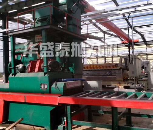 石材拋丸機客戶現(xiàn)場 石材拋丸機客戶現(xiàn)場