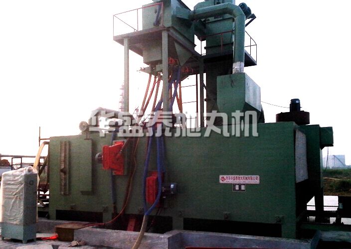 安裝于東營的鋼結構拋丸機 安裝于東營的鋼結構拋丸機
