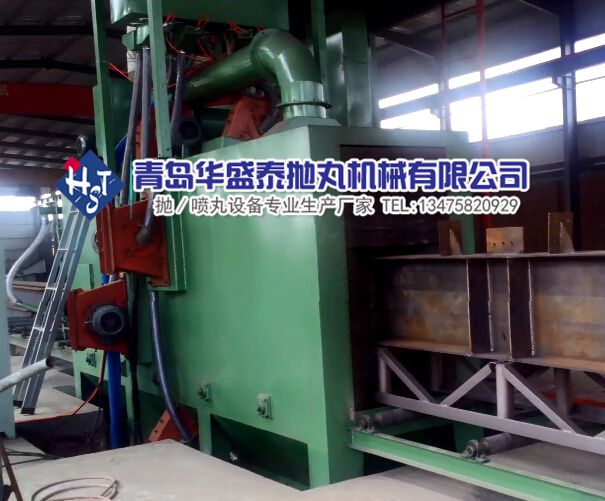 Q698型鋼拋丸機安裝于石家莊深澤縣 Q698型鋼拋丸機安裝于石家莊深澤縣