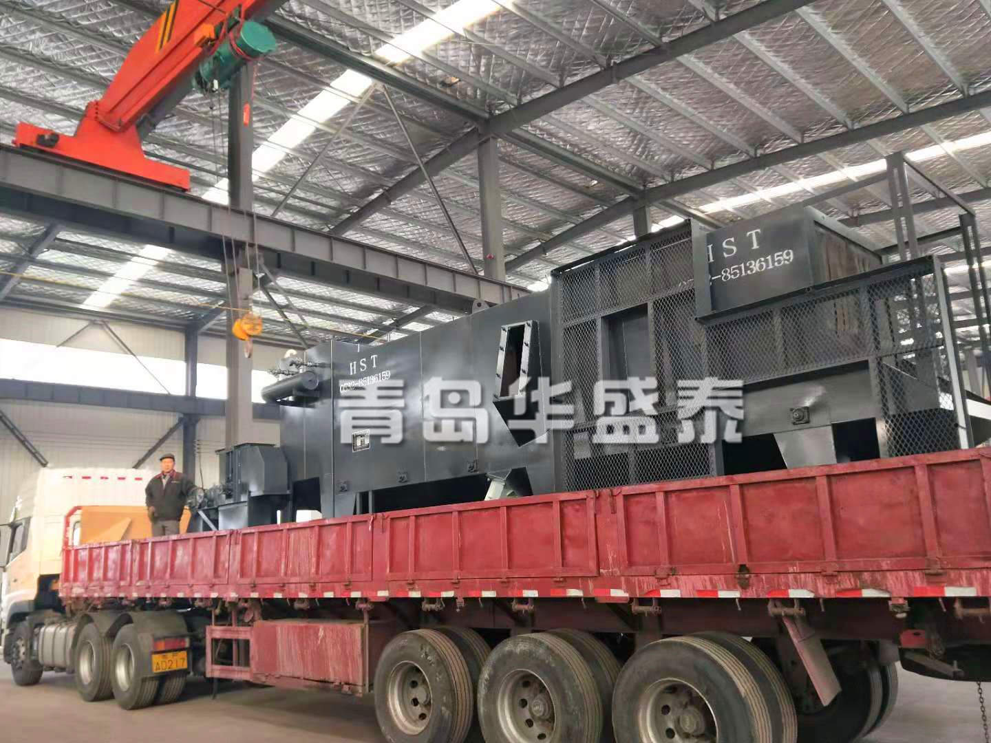 山東煙臺(tái)6912通過式拋丸清理機(jī)發(fā)貨圖 山東煙臺(tái)6912通過式拋丸清理機(jī)發(fā)貨圖